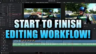 ENTIRE Editing Workflow in Davinci Resolve 18