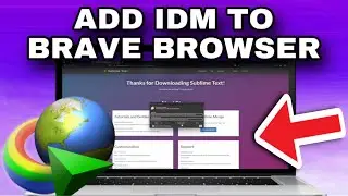 How to add idm in brave browser | idm extension for brave browser 2024