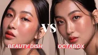 Beauty Dish VS Octabox - Whats the Difference? [Image Comparison] [Beginner Studio Lighting Tips]