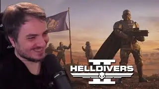 Мэддисон защищает демократию от жуков в Helldivers 2