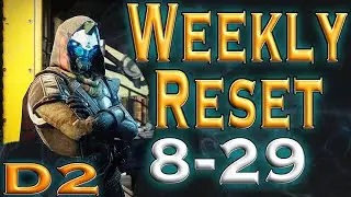 Destiny 2 Weekly Reset - Tess and Nightfall - August 29th 2023