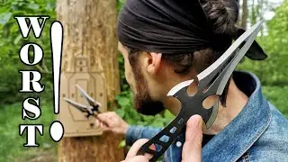 The WORST Throwing Knives With World Champion