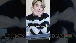 If Jimin was Indian 🇮🇳😍 #bts #btsshorts