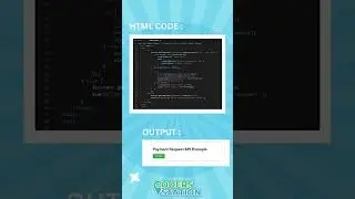 How to Use Payment Request API to Simplify Online Payments #api #css @codersstation