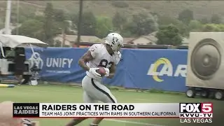 Raiders Training Camp: Joint practice with LA Rams in Southern California