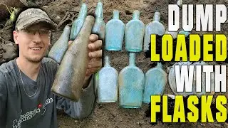 Unsuspecting Dump Reveals Amazing Treasures | Early 1900's Canadian Bottle Dump Digging!