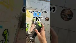 How to easy graffiti letter “M”👈
