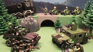 FORCES SPECIALES vs MERCENAIRES ! La menace nucléaire ! Stop motion Playmobil !