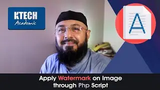 Add Watermark on Image using Php Script  [ Urdu / Hindi ]