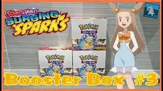 Pokémon Surging Sparks Booster Box Opening! (#3) - Gaze at these pulls!