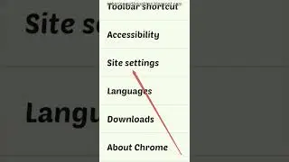 How To Enable Javascript On Android Chrome #shorts