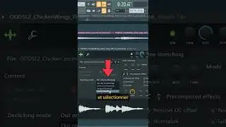 Comment enlever les Clicks sur un Audio sur FL Studio 😎 #shorts