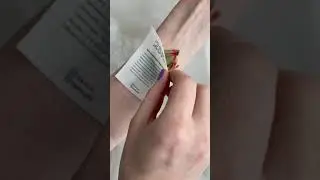 Временные тату 2SKIN «Зеленый тюльпан» / Процесс нанесения
