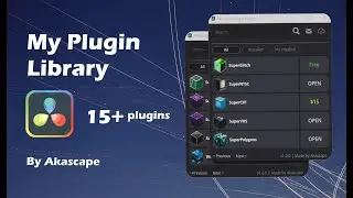 My Plugin Library for Davinci Resolve!