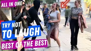All In One Best 😂💃😂 of The Best Reactions  Mannequin Prank in Spain, Madrid
