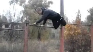 перелет на турнике