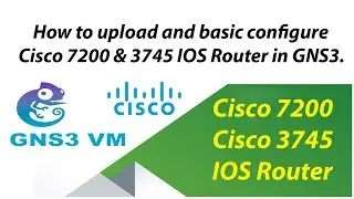 How to upload Cisco IOS Router and basic configuration with GNS VM