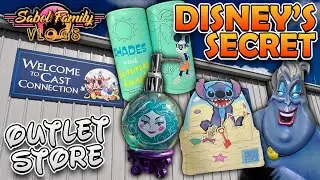 Disney’s Secret Outlet Store! Massively Discounted Disney Merchandise & Props | Cast Connection!