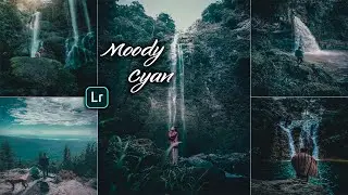 Moody - Dark Cyan | Lightroom Mobile Presets | Moody Midnight Cyan Preset | DNG Preset