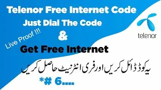 Telenor Free Internet Code 2020 | Just Dial The Code And Get Free Internet