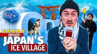 I Stayed at Japan's BIGGEST Ice Village | -20°C in Hokkaido