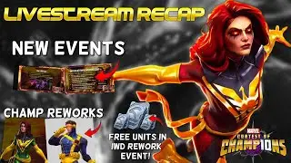 The Ordeal | Twitch Drops No Promo Code | Champ Reworks! | Units in IWD Event + More | MCOC