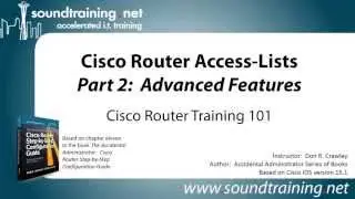 Cisco Router Access-Lists Part 2 (Advanced): Cisco Router Training 101