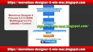 Marvelous Designer 6 Personal 2.5.73.20490 + Content (FULL)