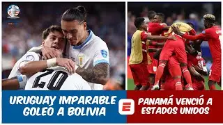 URUGUAY GOLEÓ A BOLIVIA. Panamá DERROTÓ a ESTADOS UNIDOS. MÉXICO tras la derrota | Copa América