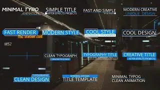 Modern Titles Final Cut Pro Templates