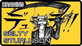 How to draw Selty Sturluson (Durarara!!) - Speed Drawing | Селти Стурлусон (Дюрарара!!)