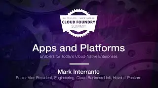 Keynote: Apps and Platforms Enablers for Today’s Cloud-Native Enterprises