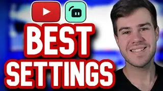 BEST Streamlabs Settings For YouTube Streaming ✅ (PC Tutorial)