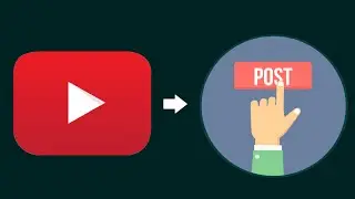 How to Make a Community Post on YouTube!