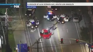 Pursuit suspect in custody