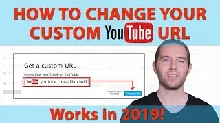 How to CHANGE your YouTube Custom URL AGAIN (Works in 2020)