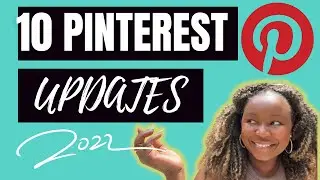 10  New Pinterest UPDATES for creators on pinterest marketing, creator rewards, new tools