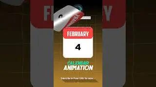 Calendar Animation | Calendar Flip Animation