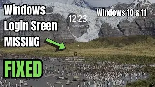 How to Fix a Missing Login Screen on Windows 10 & 11 (2023 Updated)