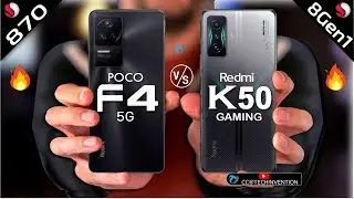 POCO F4 vs Redmi K50 Gaming | Body | AnTuTu | Benchmark | Display | Design | Full Comparison