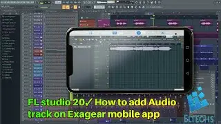 HOW to add sound track on Flstudio20 in Exagear Mobile app