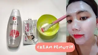 DIY KRIM PEMUTIH SENDIRI DARI FAIR AND LOVELY DAN AIR MAWAR, HASILNYA LANGSUNG KELIATAN