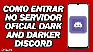 Como Entrar No Servidor Oficial Dark and Darker Discord | Link De Convite Do Discord Dark and Darker