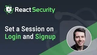 React Security - Set a Session on Login and Signup