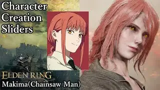 ELDEN RING Character Creation - Makima (Chainsaw Man)