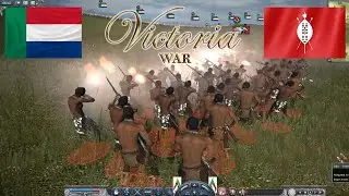 South African Republic vs Zulu | NAPOLEON Total War - Victoria at War Mod