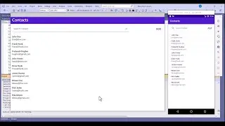 .NET Maui Apps | Creating Contacts Application with CRUD Operations and Search bar