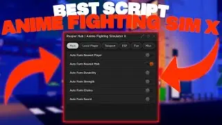 The *BEST* Anime Fighting Simulator X Script! 💥 | FAST Autofarm Yen + Chickara, & MUCH More!