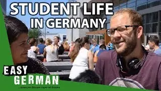 Student life in Germany | Easy German 99