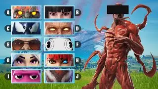 GUESS THE FORTNITE SKIN BY THE EYES - FORTNITE CHALLENGE - #9 | tusadivi
